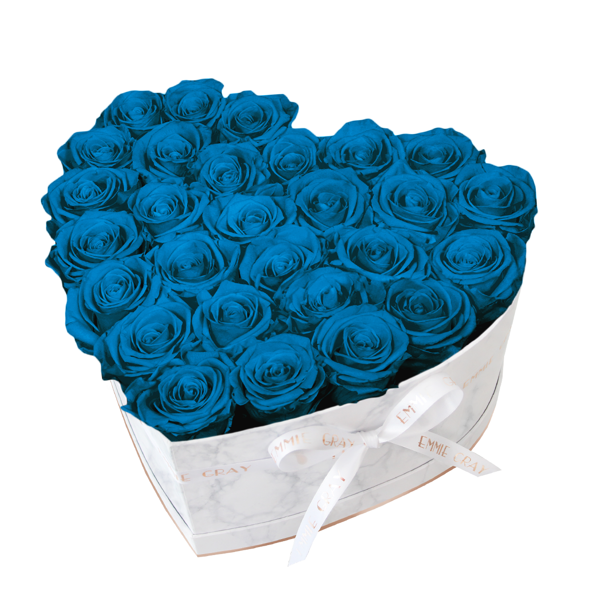 Classic Infinity Rosebox | Aquamarine | L