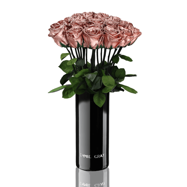 Classic Vase Set | Rose Gold | 15 ROSES