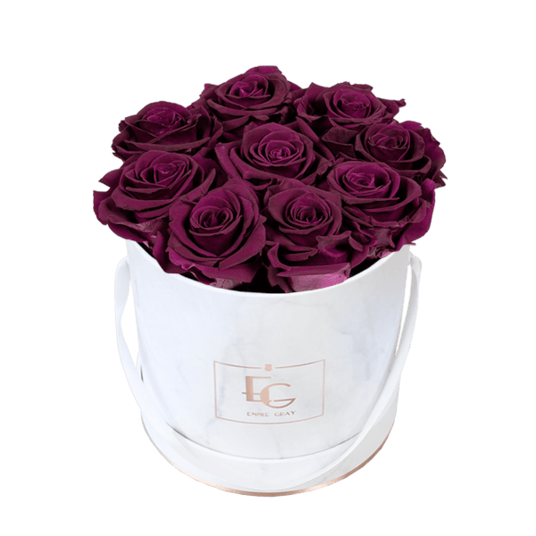 Classic Infinity Rosebox | Velvet Plum | S