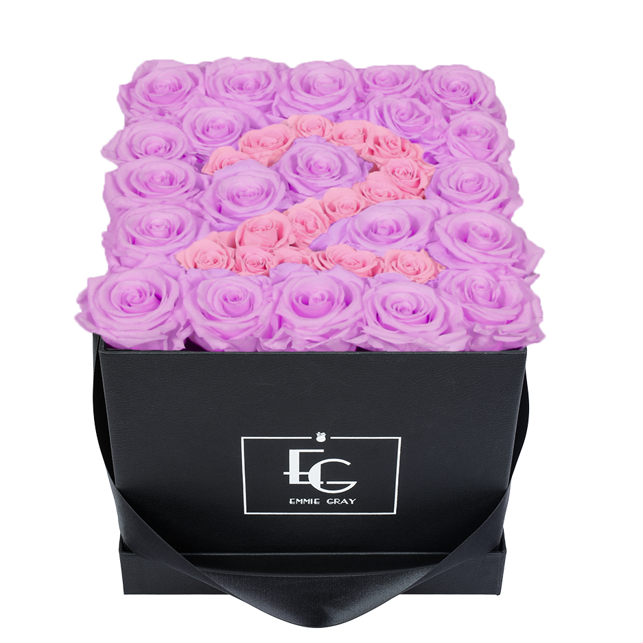 NUMBER INFINITY ROSEBOX | BABY LILLI & BRIDAL PINK | M NUMBER INFINITY ROSEBOX | BABY LILLI & BRIDAL PINK | M