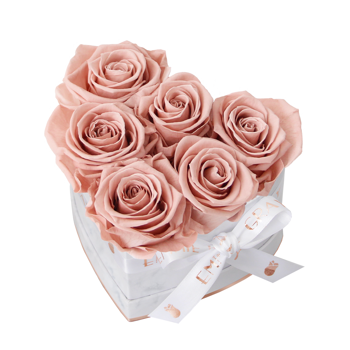 Classic Infinity Rosebox | Antique Pink | S