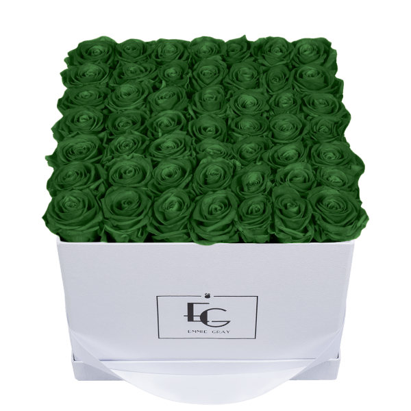 CLASSIC INFINITY ROSEBOX | EMERALD GREEN | L