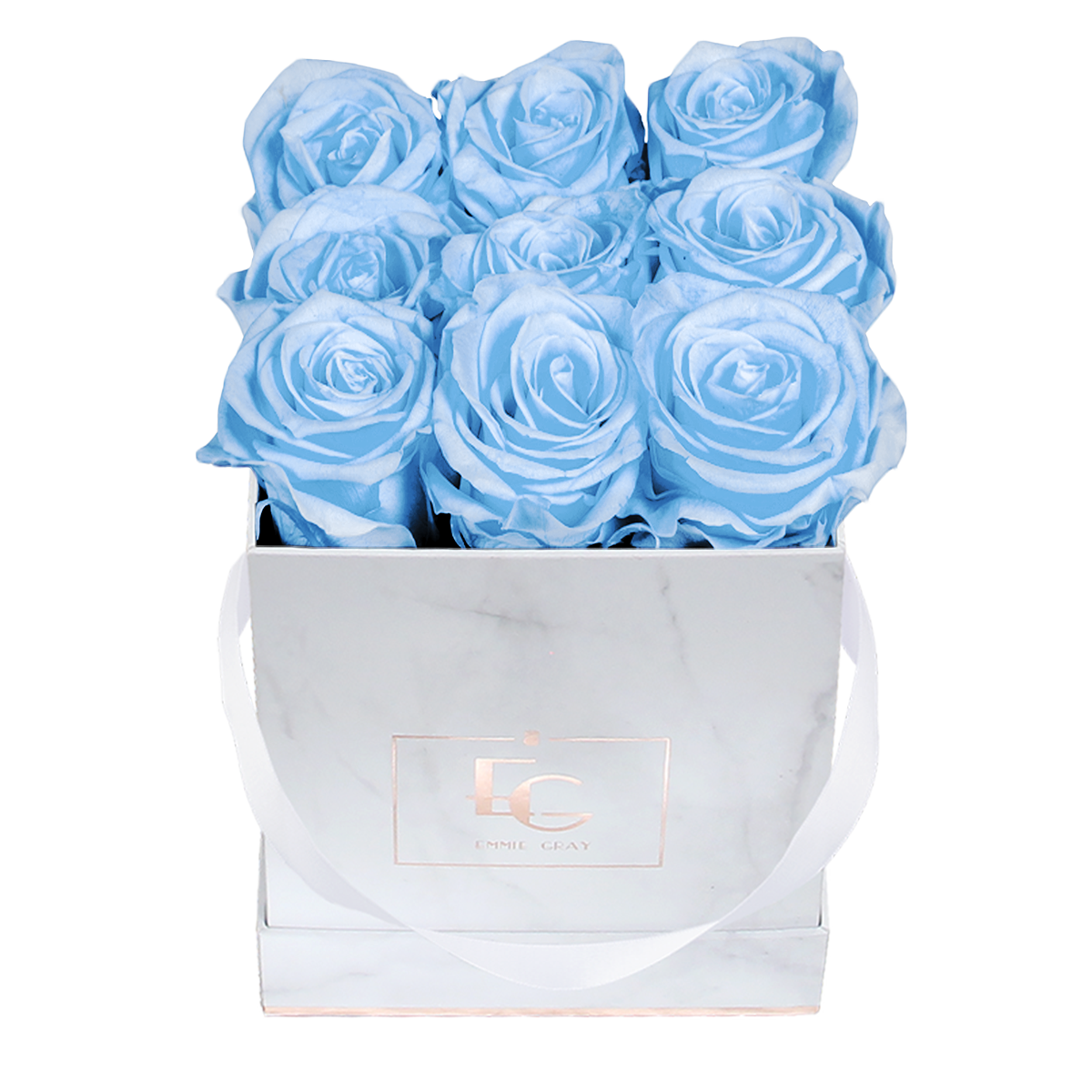 Classic Infinity Rosebox | Baby Blue | S