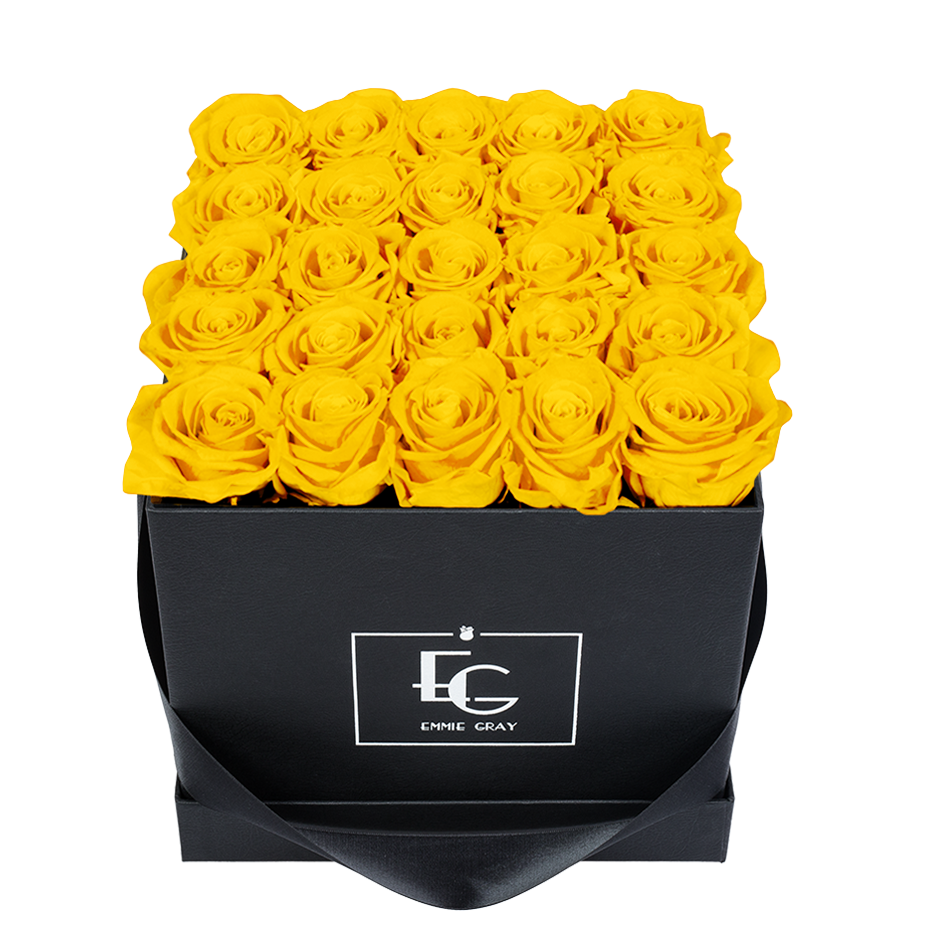 CLASSIC INFINITY ROSEBOX | SUNNY YELLOW | M