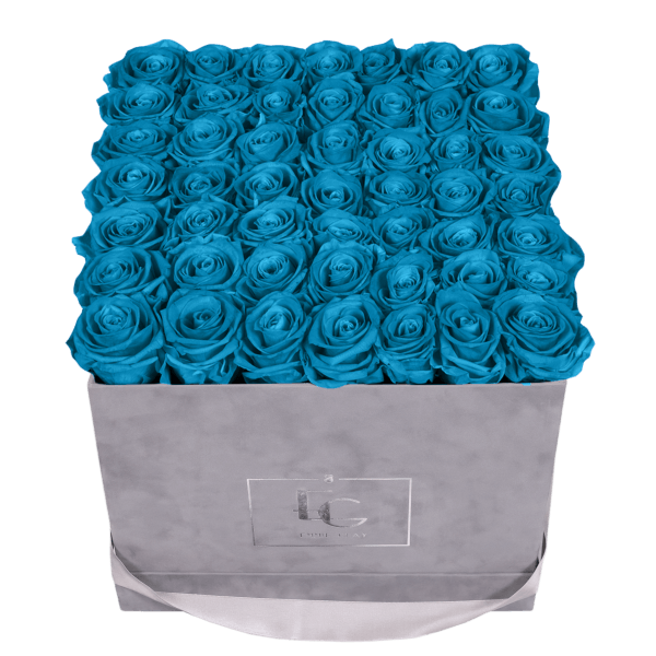 CLASSIC INFINITY ROSEBOX | AQUAMARINE | L