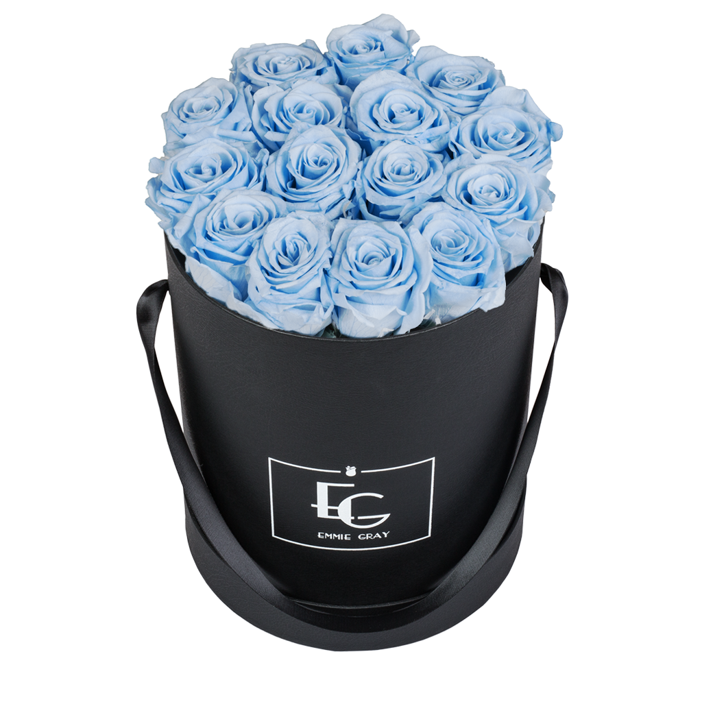 CLASSIC INFINITY ROSEBOX | BABY BLUE | M