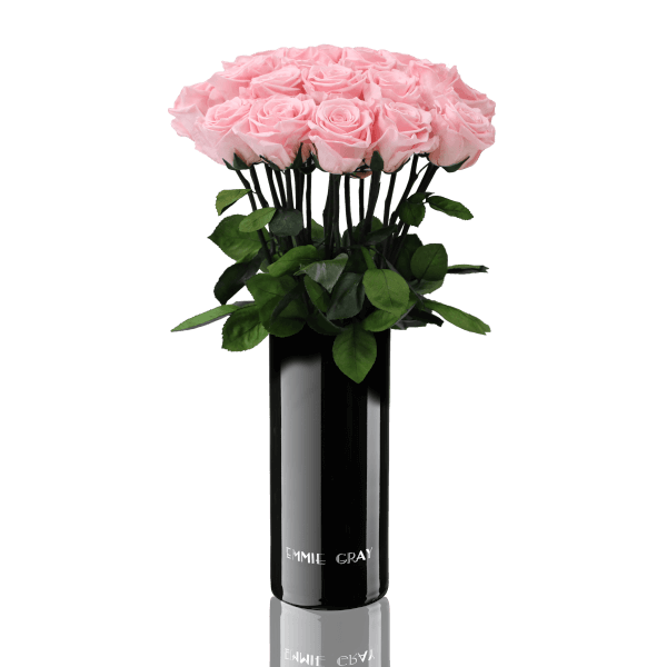 Classic Vase Set | Bridal Pink | 15 ROSES