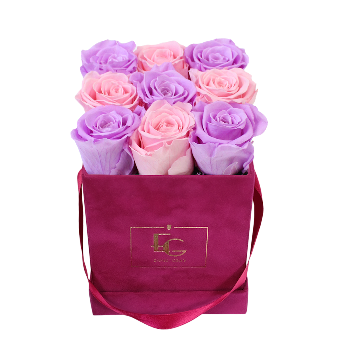 MIX INFINITY ROSEBOX | BRIDAL PINK & BABY LILLI | S