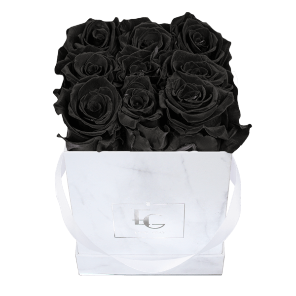 Classic Infinity Rosebox | Black Beauty | S