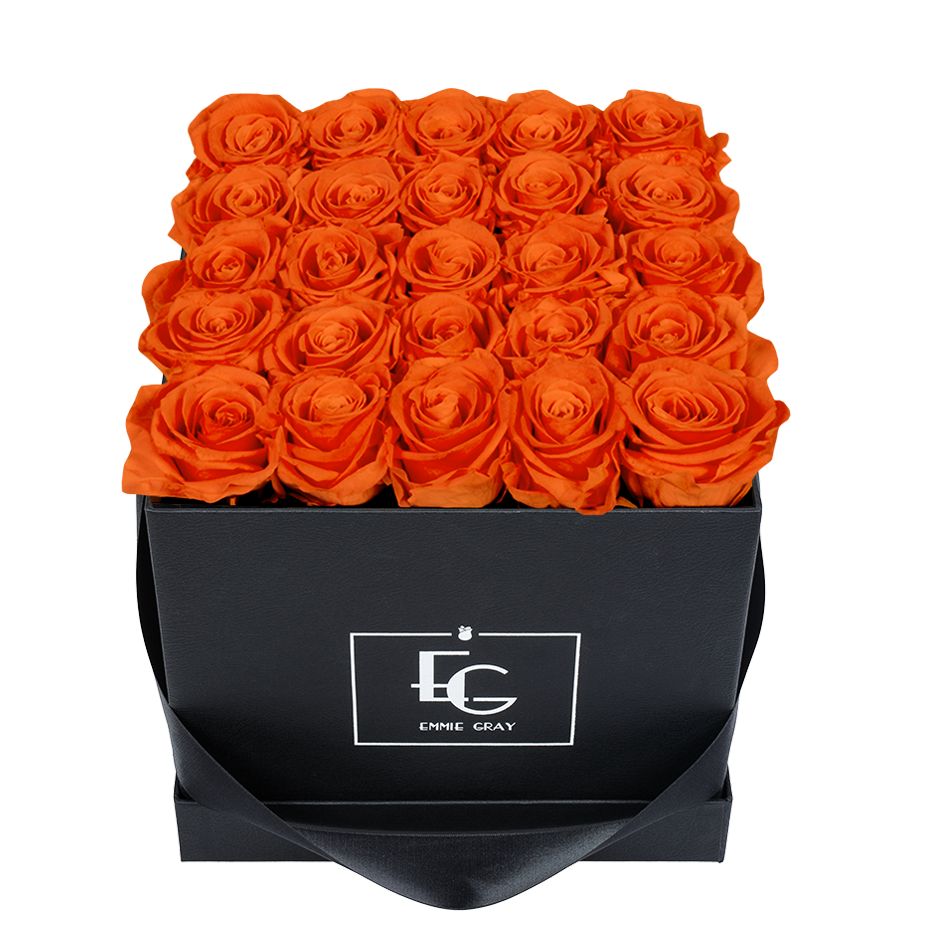 CLASSIC INFINITY ROSEBOX | ORANGE FLAME | M