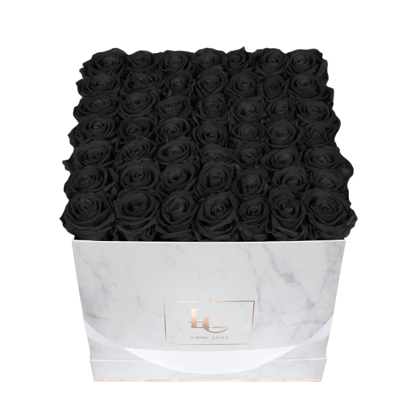 Classic Infinity Rosebox | Black Beauty | L