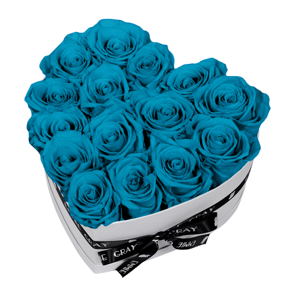 CLASSIC INFINITY ROSEBOX | AQUAMARINE | M