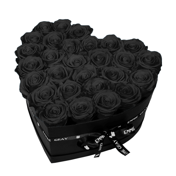 CLASSIC INFINITY ROSEBOX | BLACK BEAUTY | L