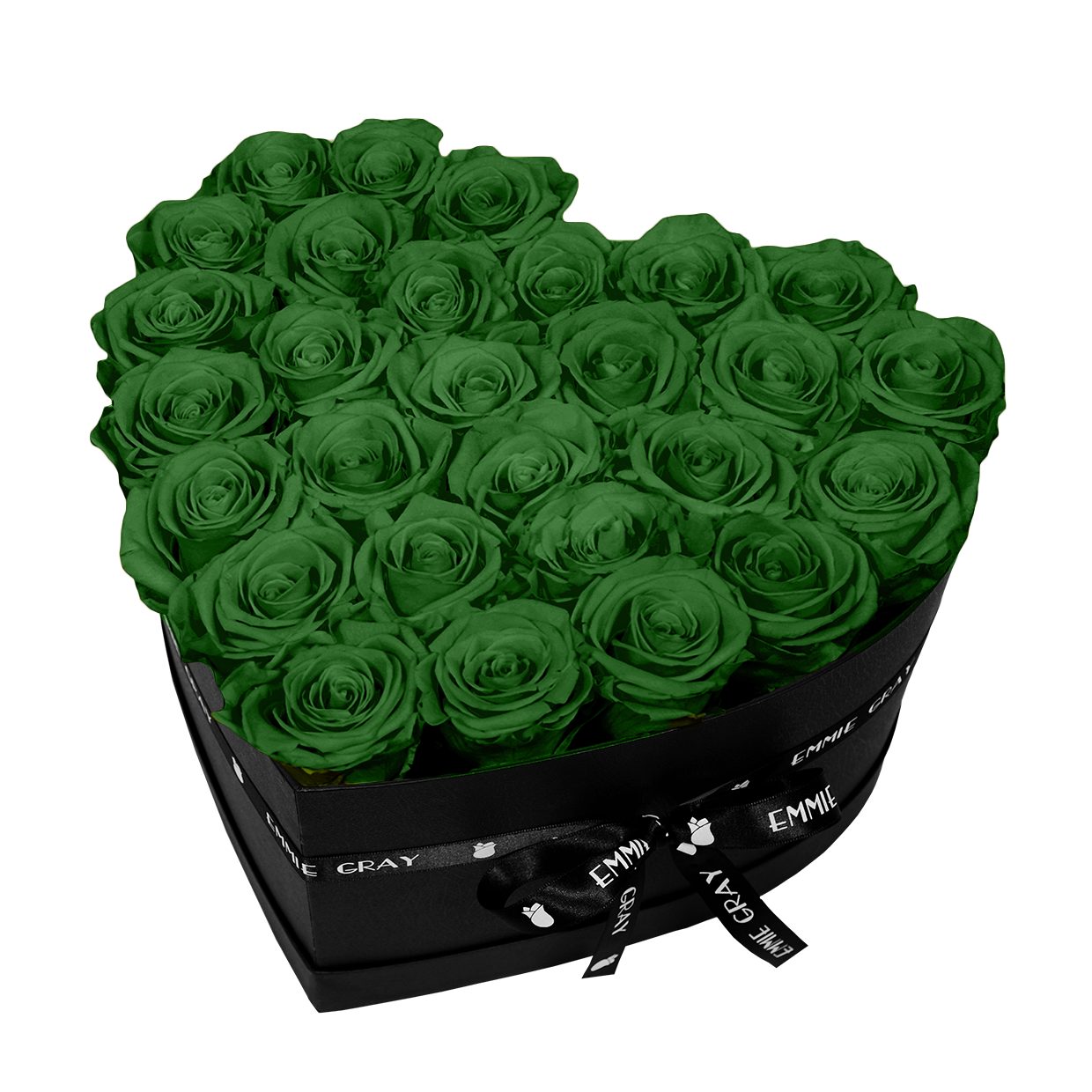 CLASSIC INFINITY ROSEBOX | EMERALD GREEN | L