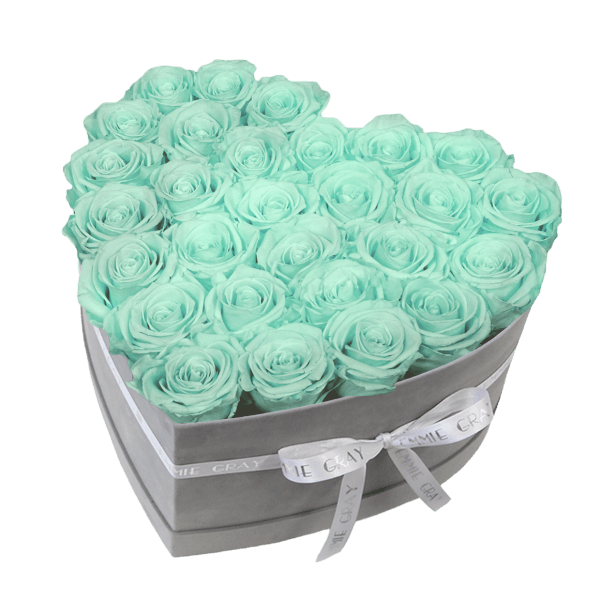 Classic Infinity Rosebox | Minty Green | L