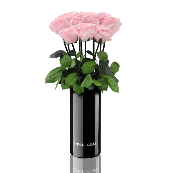 Classic Vase Set | Bridal Pink | 10 ROSES