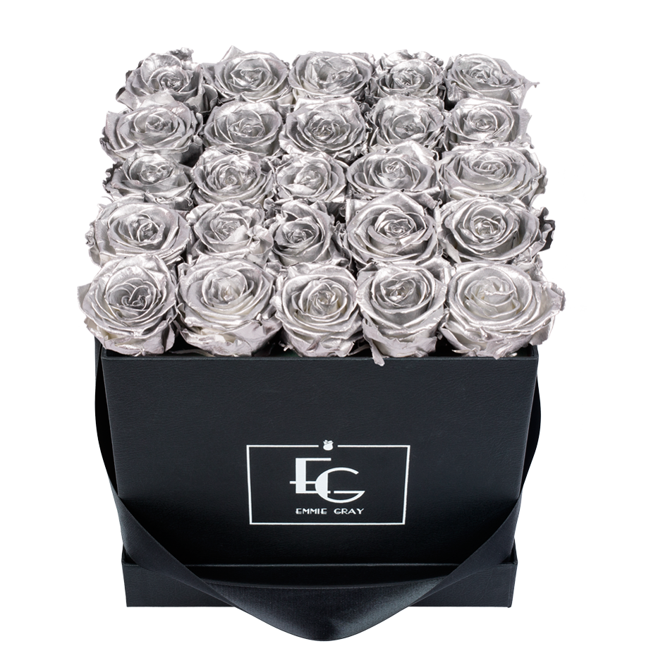 CLASSIC INFINITY ROSEBOX | SILVER | M