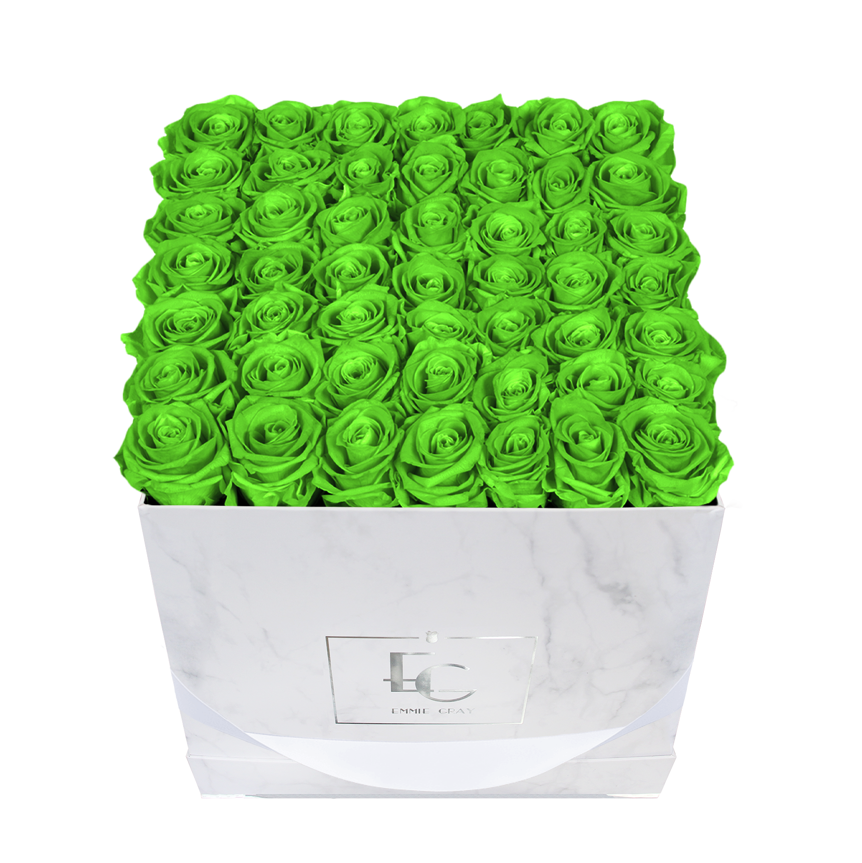 Classic Infinity Rosebox | Green Glow | L