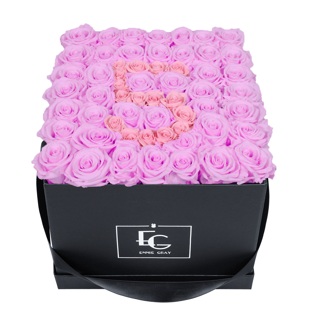 NUMBER INFINITY ROSEBOX | BABY LILLI & BRIDAL PINK | L