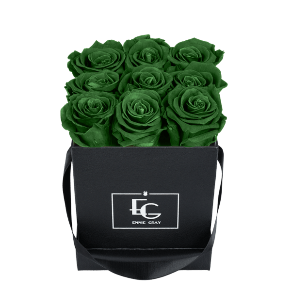 CLASSIC INFINITY ROSEBOX | EMERALD GREEN | S