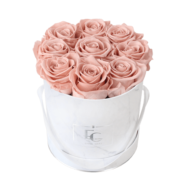 Classic Infinity Rosebox | Antique Pink | S