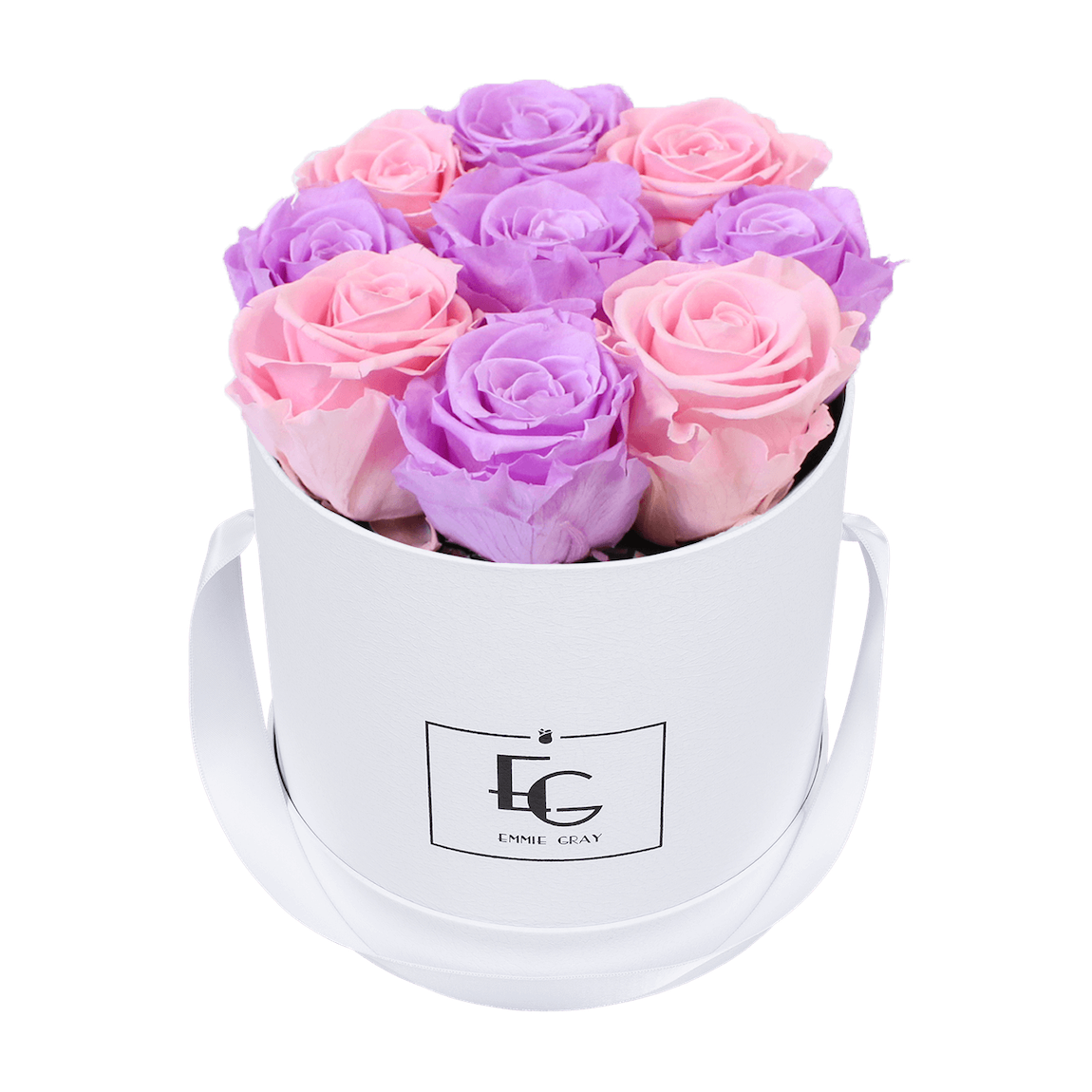 MIX INFINITY ROSEBOX | BRIDAL PINK & BABY LILLI | S