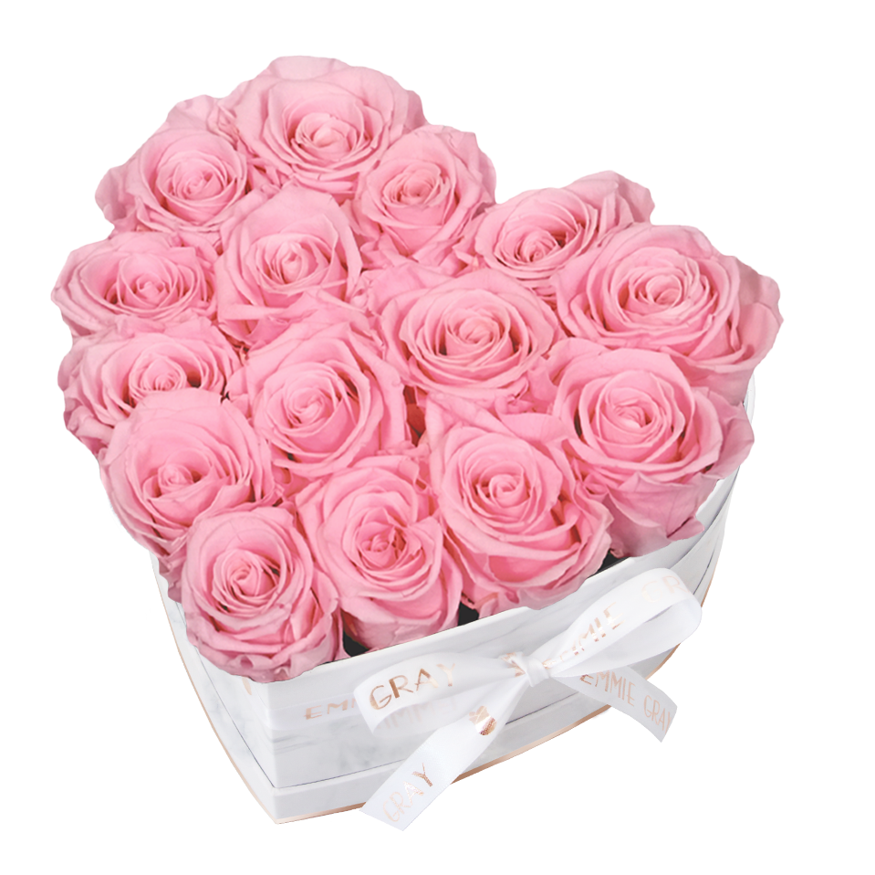 Classic Infinity Rosebox | Bridal Pink | M