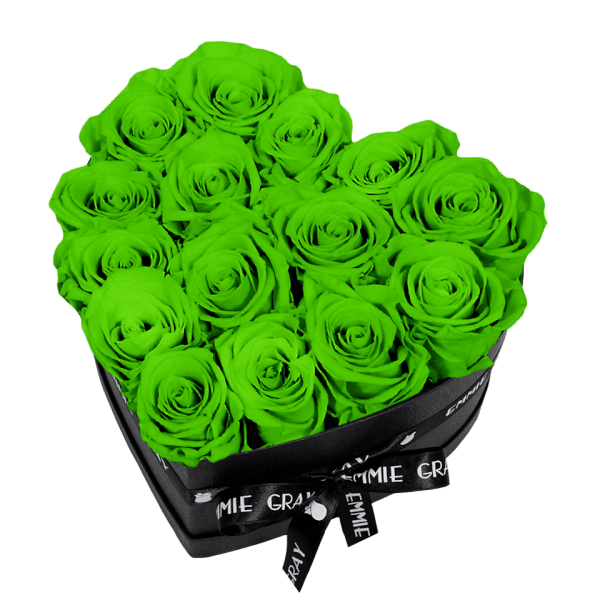 CLASSIC INFINITY ROSEBOX | GREEN GLOW | M