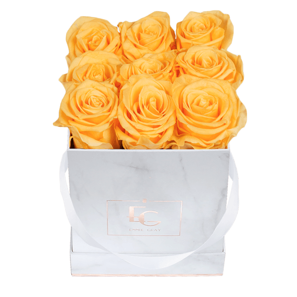 Classic Infinity Rosebox | Sunny Yellow | S