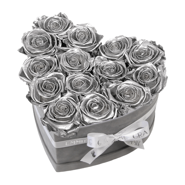 Classic Infinity Rosebox | Silver | M