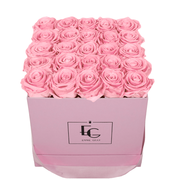 CLASSIC INFINITY ROSEBOX | BRIDAL PINK | M