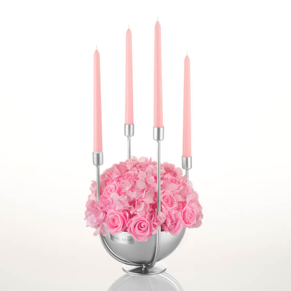 Premium Candle Bowl Infinity | Bridal Pink | L