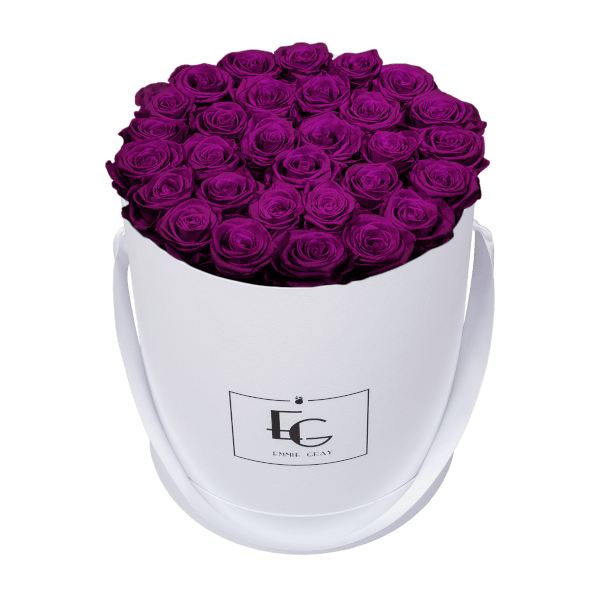 CLASSIC INFINITY ROSEBOX | VELVET PLUM | L