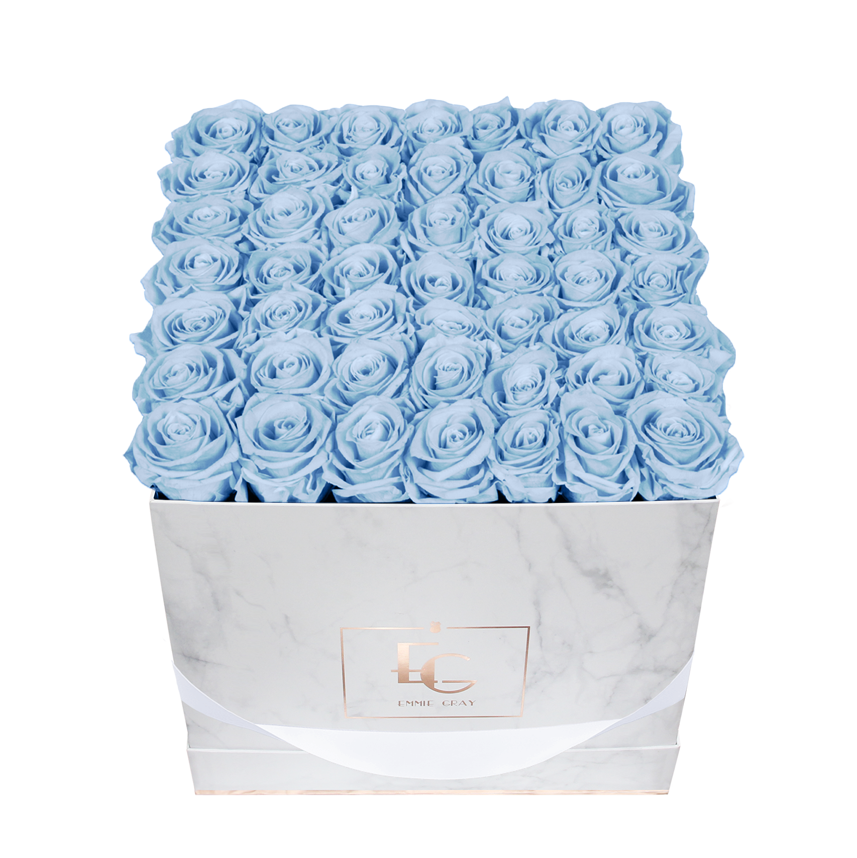Classic Infinity Rosebox | Baby Blue | L