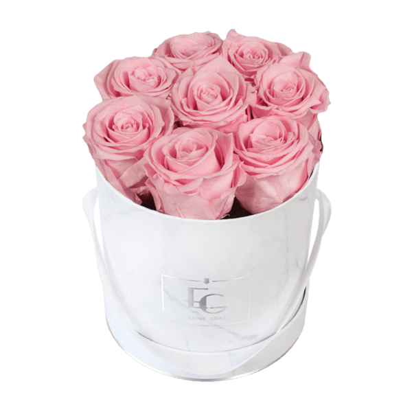 CLASSIC INFINITY ROSEBOX | BRIDAL PINK | S