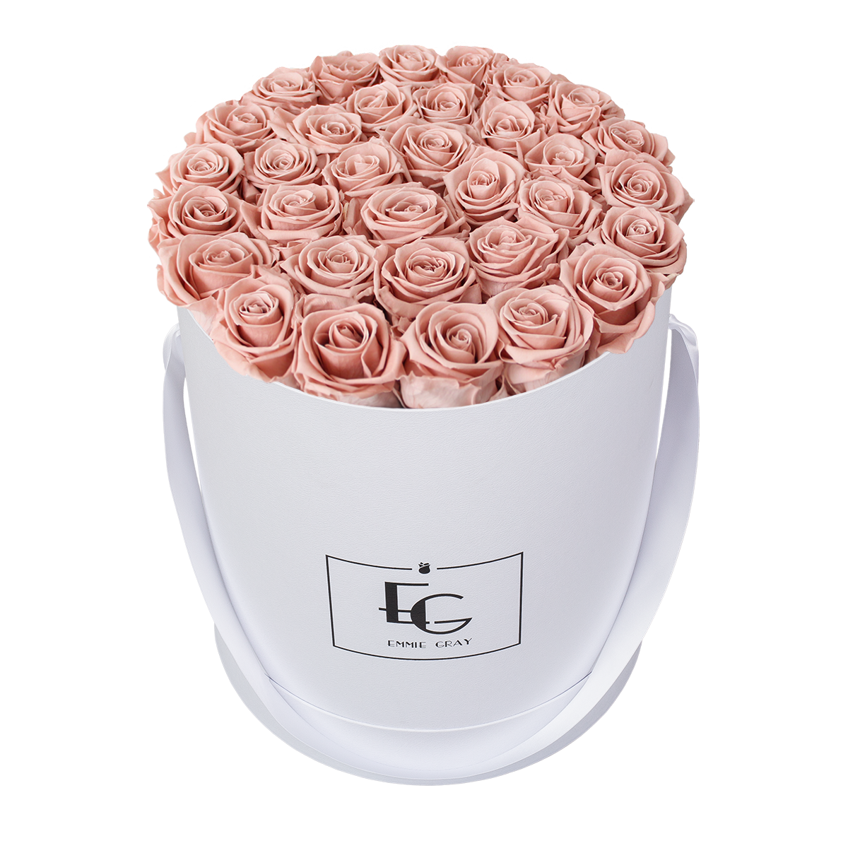 Classic Infinity Rosebox | Antique Pink | L