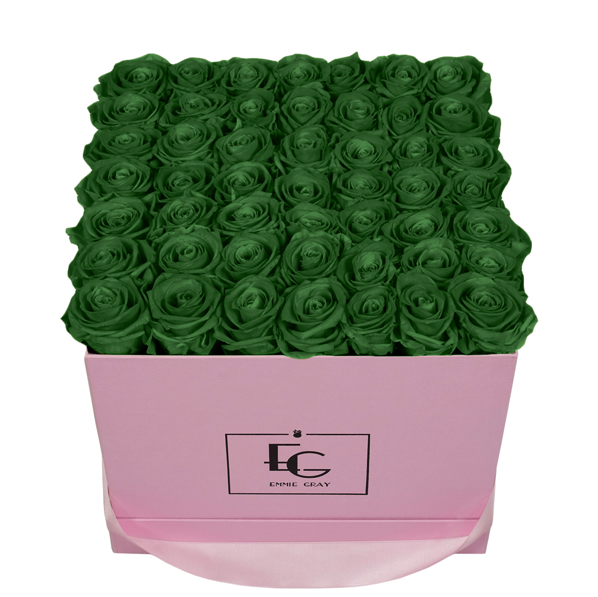 CLASSIC INFINITY ROSEBOX | EMERALD GREEN | L