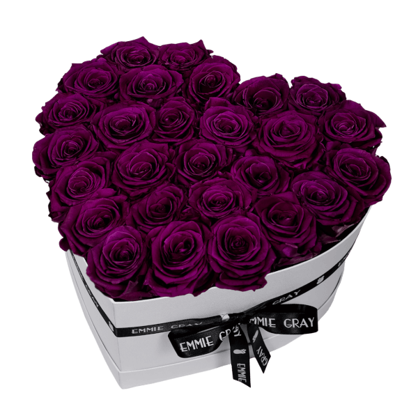 CLASSIC INFINITY ROSEBOX | VELVET PLUM | L