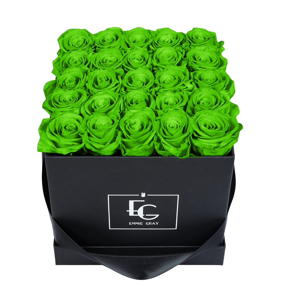 CLASSIC INFINITY ROSEBOX | GREEN GLOW | M