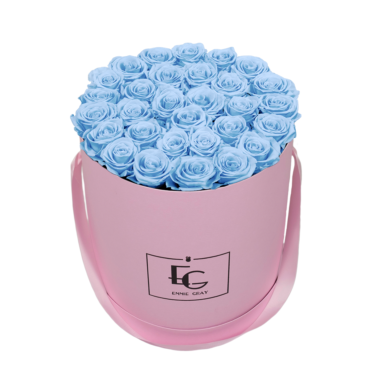CLASSIC INFINITY ROSEBOX | BABY BLUE | L