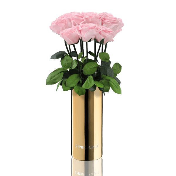 Classic Vase Set | Bridal Pink | 10 ROSES