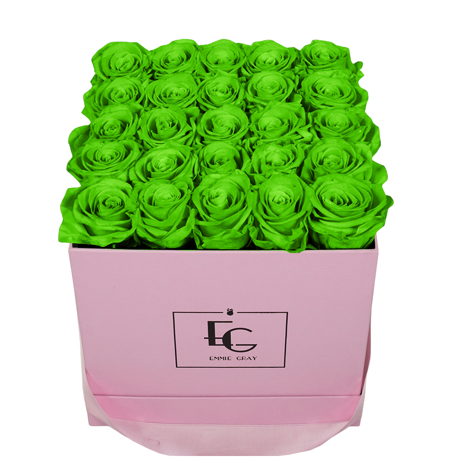 CLASSIC INFINITY ROSEBOX | GREEN GLOW | M