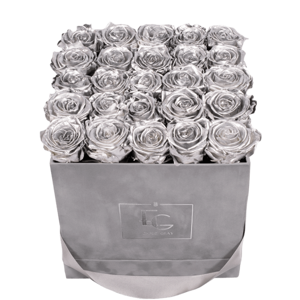 CLASSIC INFINITY ROSEBOX | SILVER | M