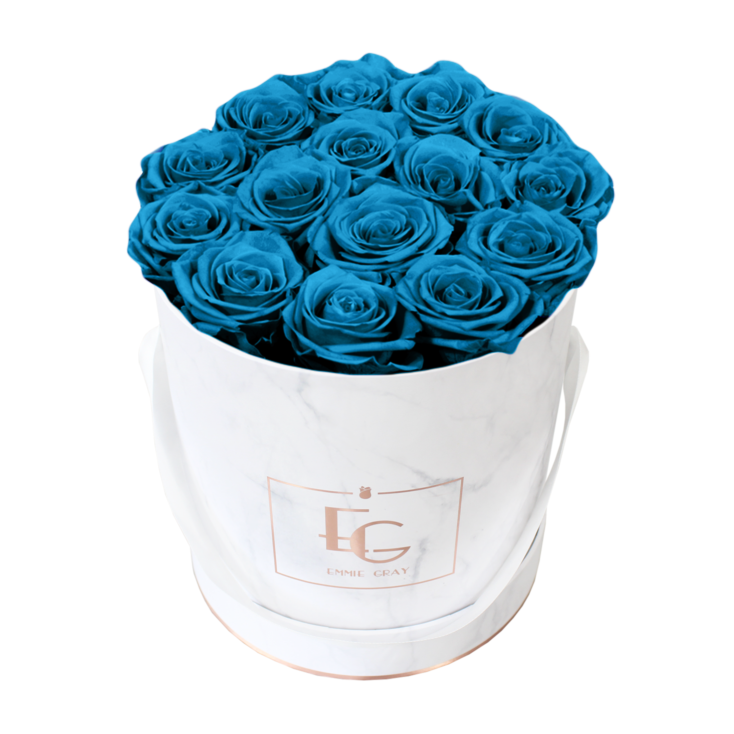 Classic Infinity Rosebox | Aquamarine | M